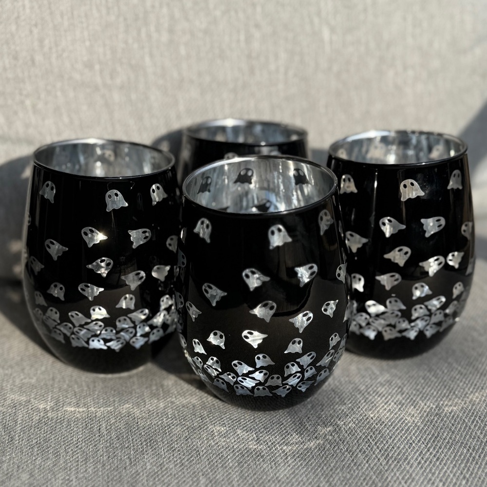 Stemless Wine Glasses - Set of 4 - NWT
